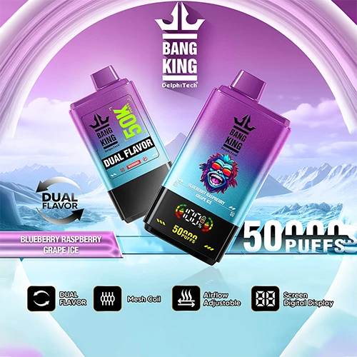 Bang King 50000 Puffs 50k Double Flavor Disposable