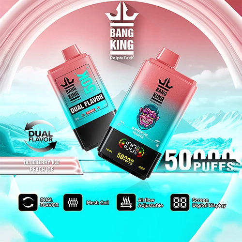 Bang King 50000 Puffs 50k Double Flavor Disposable