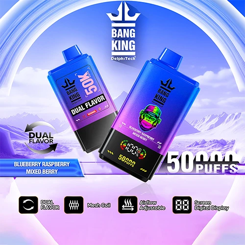 Bang King 50000 Puffs 50k Double Flavor Disposable