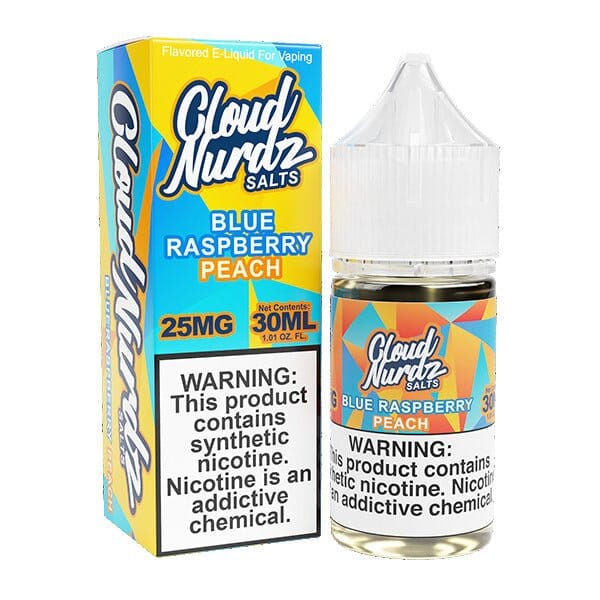 Sinine vaarika virsiku autor Cloud Nurdz TFN soolad 30 ml