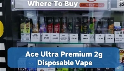 Kust osta Ace Ultra Premium 2G ühekordselt kasutatav vape