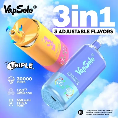 Vapsolo Triple 30000 Puffs ülevaade: aus, andmetel põhinev{1}}vaade kolm-ühes...