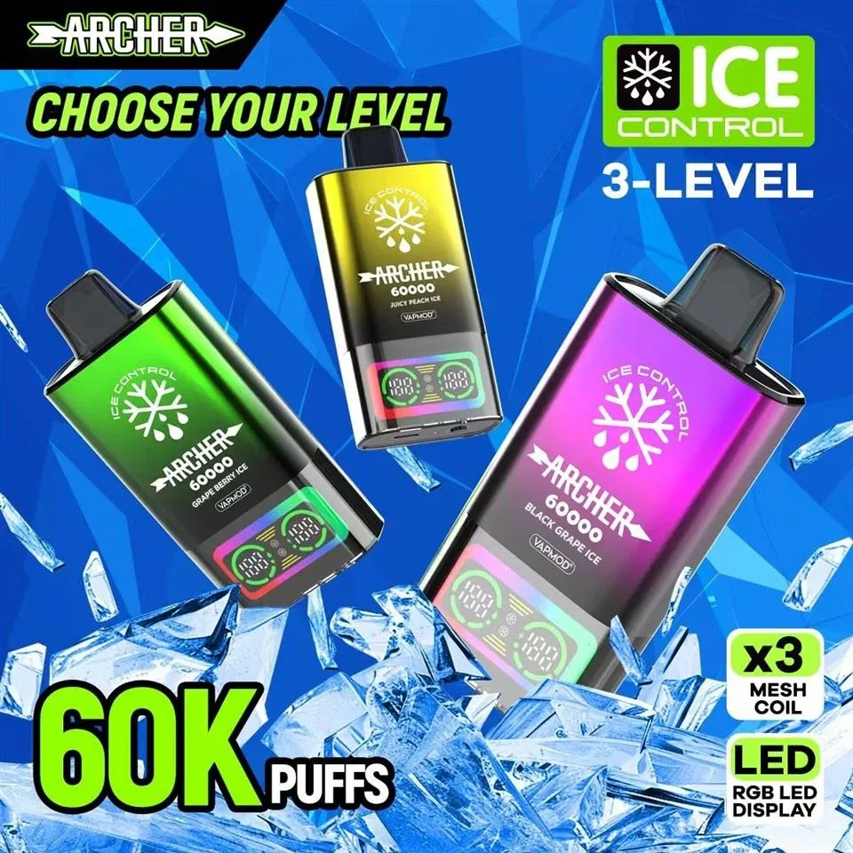 ARCHER 60000 Puffs ühekordselt kasutatav vape