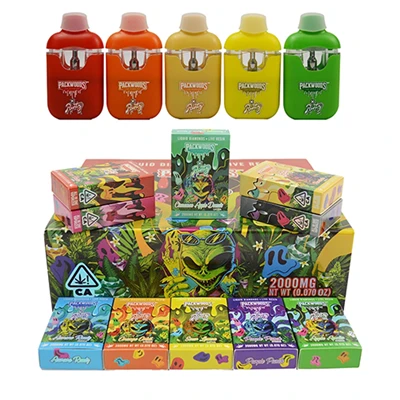 Uus Packwoods x Runtz 2ml ühekordselt kasutatav vape pliiats