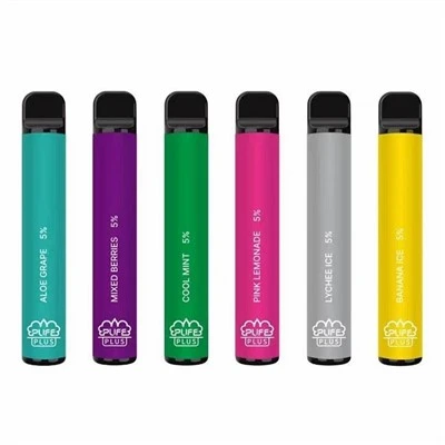 Puff pluss 800 puffid ühekordselt kasutatav vape